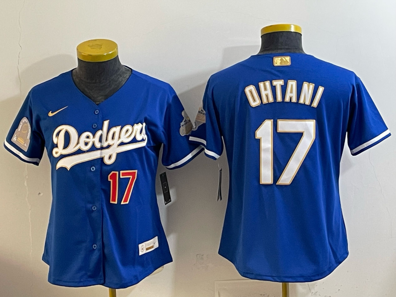women Los Angeles Dodgers #17 Ohtani blue Game 2026 Nike MLB Jersey 0414001